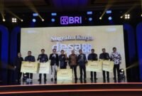 Nugraha Karya Desa BRILiaN 2023 sukses dilaksanakan oleh PT Bank Rakyat Indonesia (Persero) Tbk pada 10 Januari 2024 di Menara BRILiaN, Jakarta. (Dok. BRI)