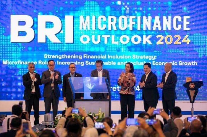Acara BRI Microfinance Outlook di Jakarta (07/03/2024). (Dok. BRI)