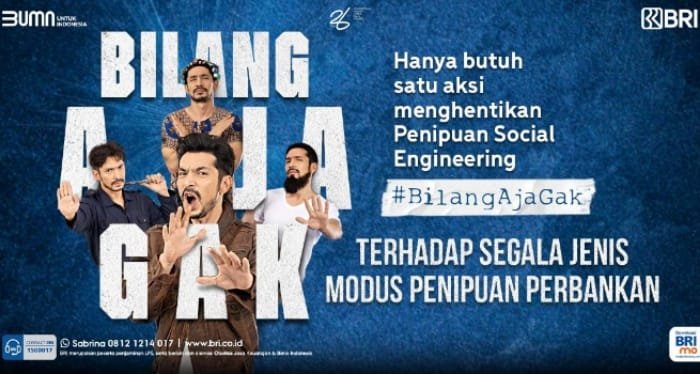 PT Bank Rakyat Indonesia (Persero) Tbk atau BRI mengedukasi masyarakat dengan memberikan beberapa tips guna lebih berhati-hati dalam bertransaksi online. (Dok. BRI)