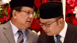 Prabowo Subianto dan Ridwan Kamil. (Instagram.com/@rkjabarjuara)