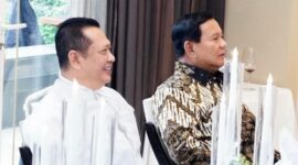 Ketua MPR RI Bambang Soesatyo dan Calon Presiden terpilih Prabowo Subianto. (Instagram.com/@bambang_soesatyo)
