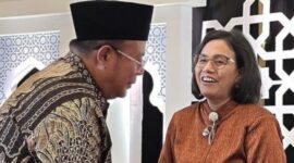 Wakil Ketua Banggar DPR, Cucun Ahmad Syamsurijal dan Memkeu Sri Mulyani Indrawati. (Instagram.com/@cucunsyamsurizal)