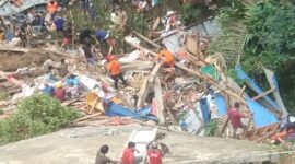 14 orang meninggal dunia akibat tertimbun tanah longsor di Kabupaten Tana Toraja, Provinsi Sulawesi Selatan. (DOk. BPBD Kab. Tana Toraja)


