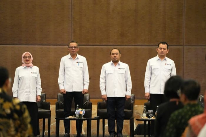 Badan Nasional Sertifikasi Profesi (BNSP) menyelenggarakan kegiatan sosialisasi Program Indonesia Kompeten 2024 di Hotel Pullman, Jakarta (16/5/24). (Doc.BNSP)