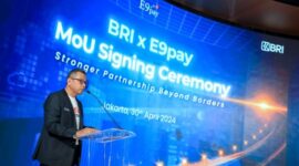 BRI mengumumkan perluasan kerjasama remitansi dengan perusahaan Penyelenggara Transfer Dana (PTD) ternama di Korea Selatan yaitu E9pay Company Limited (E9pay Co., Ltd.). (Dok. BRI)