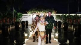 Presiden terpilih periode 2024-2029 Prabowo Subianto dan CEO SpaceX Elon Musk bertemu di Balangan. (Instagram.com/Prabowo)