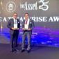 Dalam ajang The Asset 25th Anniversary, BRI dinobatkan sebagai Best Service Provider – Transaction Bank dan Best in Treasury and Working Capital-SMEs untuk region Indonesia. (Dok. BRI)