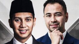 Politikus Partai Gerindra Budi Djiwandono bersama artis dan pengusaha Raffi Ahmad. (Instagram.com @sufmi_dasco)