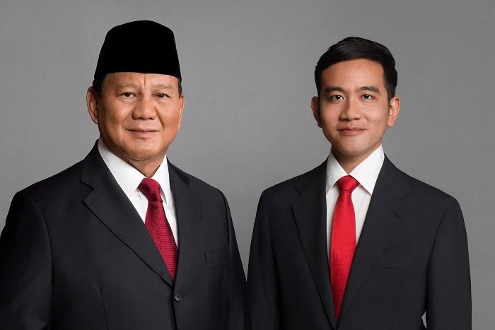 Pasangan Presiden, Prabowo Subianto bersama Wakil Presiden, Gibran Rakabuming. (Facebook.com/@Prabowo Subianto)