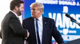 Donald Trump telah resmi memilih senator Ohio, JD Vance, sebagai wakil presiden untuk maju dalam pemilu Amerika Serikat (AS). (Instagram.com/@teamjdvance)