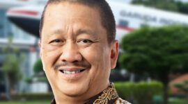 Direktur Utama Garuda Indonesia Irfan Setiaputra. (Dok. garuda-indonesia.com)