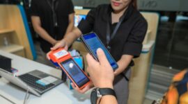 QRIS BRI melalui aplikasi BRImerchant. (Dok. BRI)