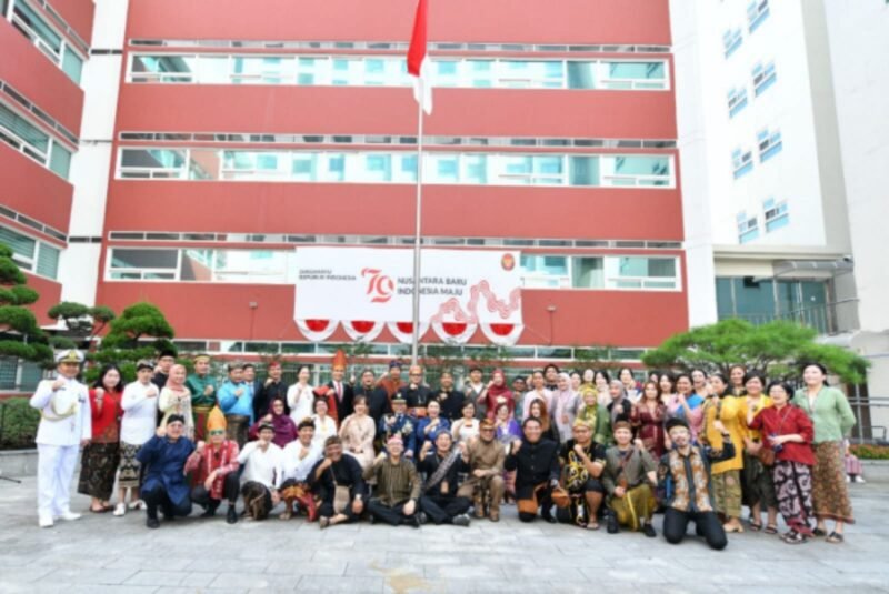 BRI turut memeriahkan perayaan Hari Ulang Tahun ke-79 Republik Indonesia yang diselenggarakan oleh Kedutaan Besar Republik Indonesia (KBRI) di Seoul pada hari Sabtu, 17 Agustus 2024. (Dok. BRI)