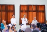 Pengguliran program bantuan pangan (banpang) beras. (Dok. Tim Komunikasi Bapanas)

