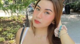 Audrey Davis, Putri Vokalis David Naif. (Instagram.com @cewecantikkindonesia)