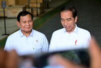 Presiden Joko Widodo bersam Pesiden Terpilih 2024-2029, Prabowo Subianto. (Facebook.com @Prabowo Subianto)

