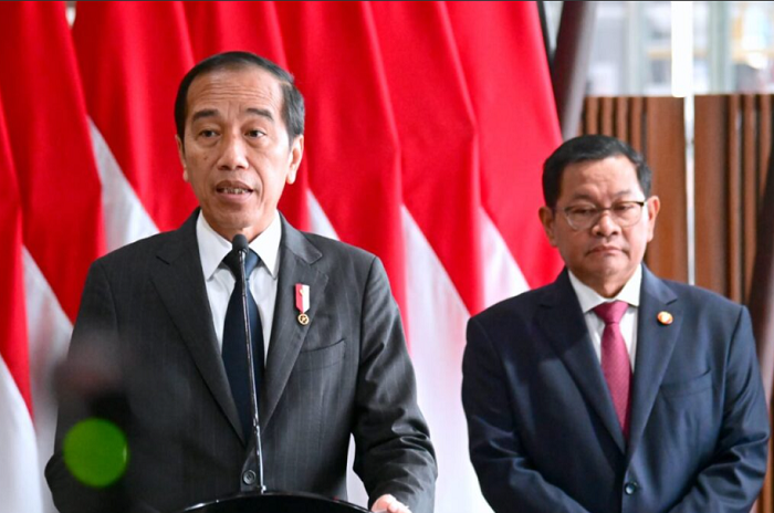 Presiden Joko Widodo bersama Calon gubernur DKI Jakarta Pramono Anung. (Dok. Presidenri.go.id)

