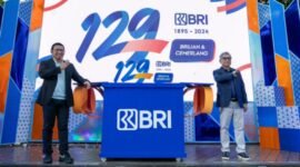 PT Bank Rakyat Indonesia (Persero) Tbk secara resmi mengadakan Kick-Off HUT ke-129 di Kantor Pusat BRI Jakarta (4/10/2024) dengan mengusung tema 