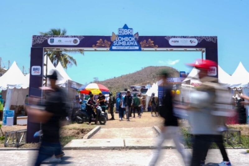 Event Lombok Sumbawa Nusantara Fair 2024 di Pertamina Mandalika Circuit. (Dok. BRI)