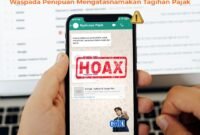 Modus pengiriman tagihan pajak lewat aplikasi WhatsApp, PT Bank Rakyat Indonesia (Persero) Tbk mengimbau masyarakat khususnya nasabah BRI untuk berhati-hati dan meningkatkan awareness. (Dok. BRI)