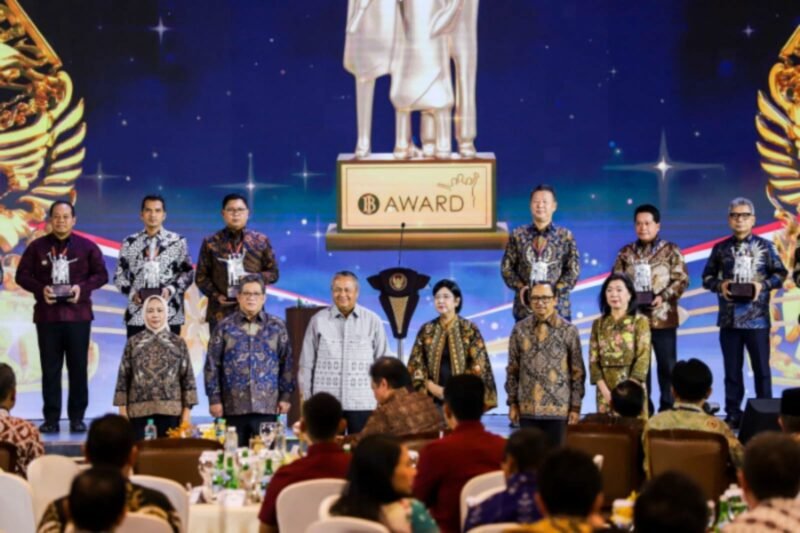 PT Bank Rakyat Indonesia (Persero) Tbk atau BRI berhasil meraih dua penghargaan dalam BI Awards 2024 yang diselenggarakan di Graha Bhasvara Icchana, Jakarta. (Dok. BRI)