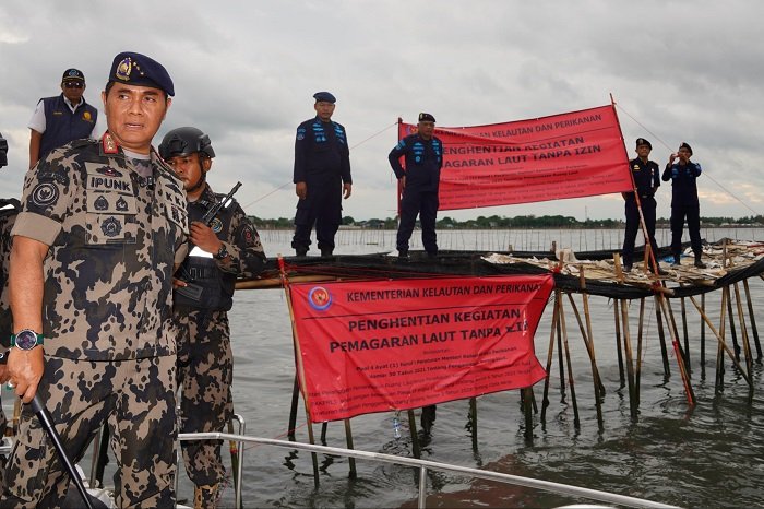 Pihak Pantai Indah Kosambi (PIK) 2 Tanggapi Tudingan Terkait Praktek Pemagaran Laut di Tangerang. (Dok. kkp.go.id)

