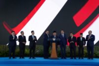 Presiden Prabowo Subianto resmi meluncurkan Badan Pengelola Investasi (BPI) Daya Anagata Nusantara (Danantara). (Dok. Tim Media Prabowo)