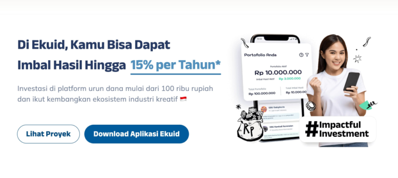 EKUID, platform securities crowdfunding yang berperan aktif mendukung transformasi industri kreatif di Tanah Air.  