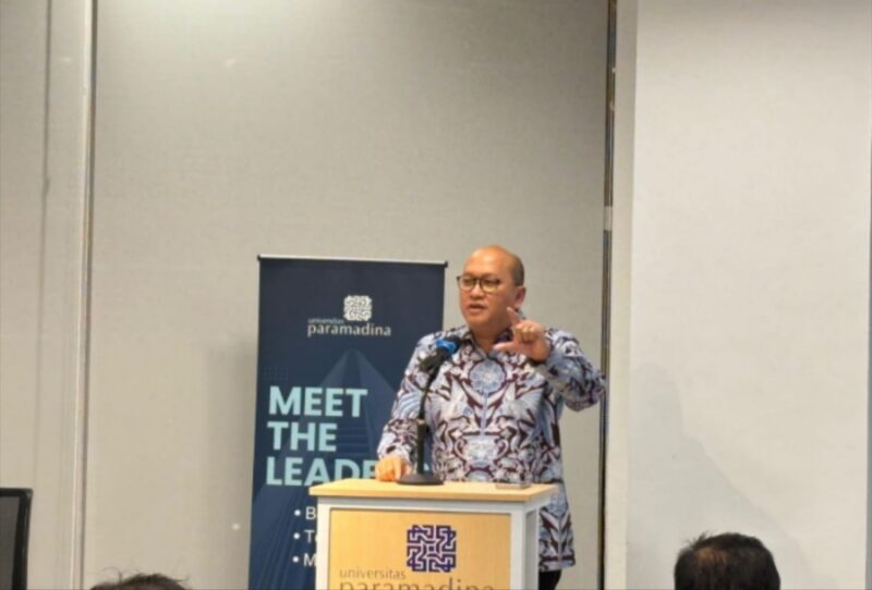 CEO Danantara Rosan Roeslani dalam orasi publik bertajuk 