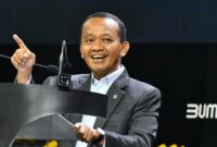 Menteri Energi dan Sumber Daya Mineral (ESDM) Bahlil Lahadalia. (Facebook.com @Bahlil Lahadalia)

