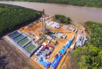 Rig pengeboran Pertamina Drilling memanfaatkan energi bersih dari flare gas untuk mengurangi emisi (Dok. Pertamina Drilling)