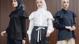 Dari Bandung ke panggung dunia! Kisah inspiratif Netaly, UMKM modest fashion yang sukses go global berkat program pembinaan BRI. (Dok. BRI)
