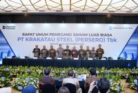 PT Krakatau Steel (Persero) Tbk / Krakatau Steel Group sukses menggelar Rapat Umum Pemegang Saham Luar Biasa (RUPSLB) Tahun 2025 sebagai momentum penegasan keberhasilan restrukturisasi dan transformasi bisnis Perseroan. 