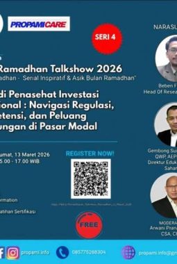 Webinar PROPAMI Bahas Navigasi Regulasi dan Peluang Investasi di Pasar Modal
