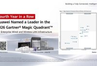 Huawei Raih Status Leader dalam 2026 Gartner® Magic Quadrant™ for Enterprise Wired and Wireless LAN Infrastructure Empat Tahun Berturut-turut