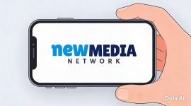 Pendiri Persrilis.com Budi Purnomo Karjodihardjo saat mengumumkan kemitraan distribusi press release digital bersama New Media Network (NMN) di Jakarta. (Dok. Persrilis.com)
