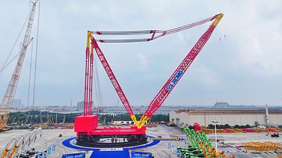 XCMG Luncurkan Ring Crane 14.000 Ton Pertama di Dunia, Inovasi Baru dalam Ultra-Heavy Lifting