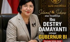 Lahyanto Network Mengucapkan Selamat atas Terpilihnya Ibu Destri Damayanti sebagai Gubernur BI