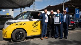 Giti Tire Sukses Antar “VW ID.Buzz World Tour” Raih Rekor Dunia