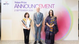 Yidan Prize 2026 Apresiasi Penggerak Perubahan yang Mendorong Kemajuan Pendidikan lewat Kesehatan, Nutrisi, dan Ekonomi