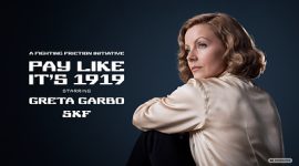 Greta Garbo kembali-membintangi inisiatif SKF untuk mengatasi gesekan