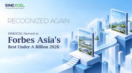 SINEXCEL Kembali Tercantum dalam Daftar “Forbes Asia’s Best Under A Billion 2026” untuk Kedua Kalinya