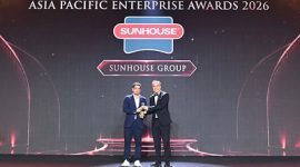 Bertransformasi dari Merek Nasional Vietnam Menjadi Pemain Regional: SUNHOUSE Raih Penghargaan APEA Corporate Excellence Dua Tahun Berturut-turut