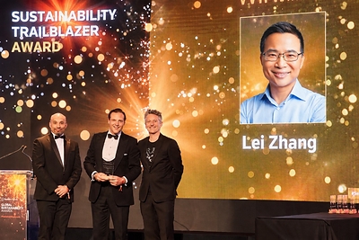 Pendiri dan CEO Envision Lei Zhang Raih Penghargaan “Sustainability Trailblazer” di Ajang Reuters Global Sustainability Awards 2026